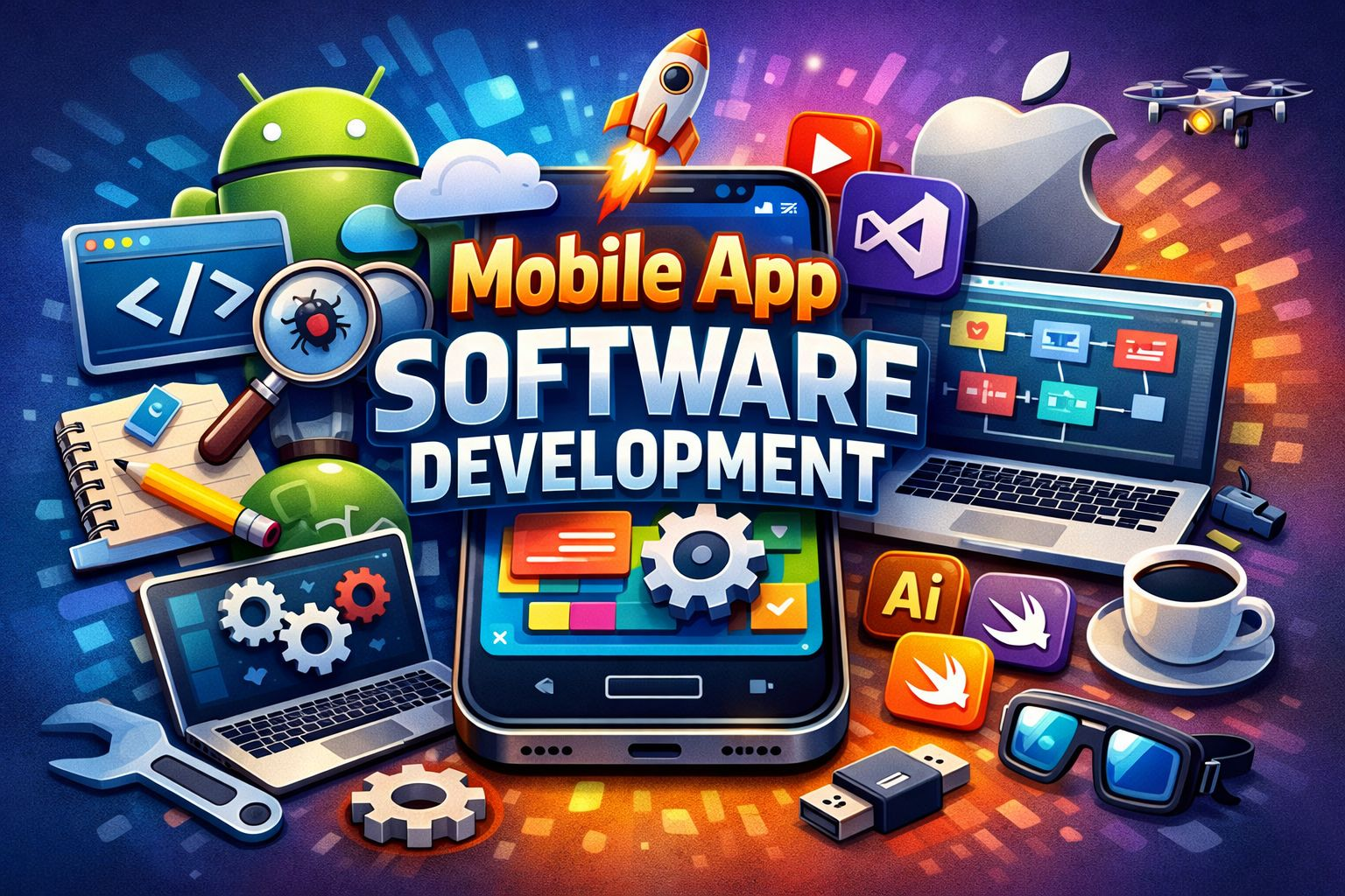What Tools Are Used for Mobile App Software Development